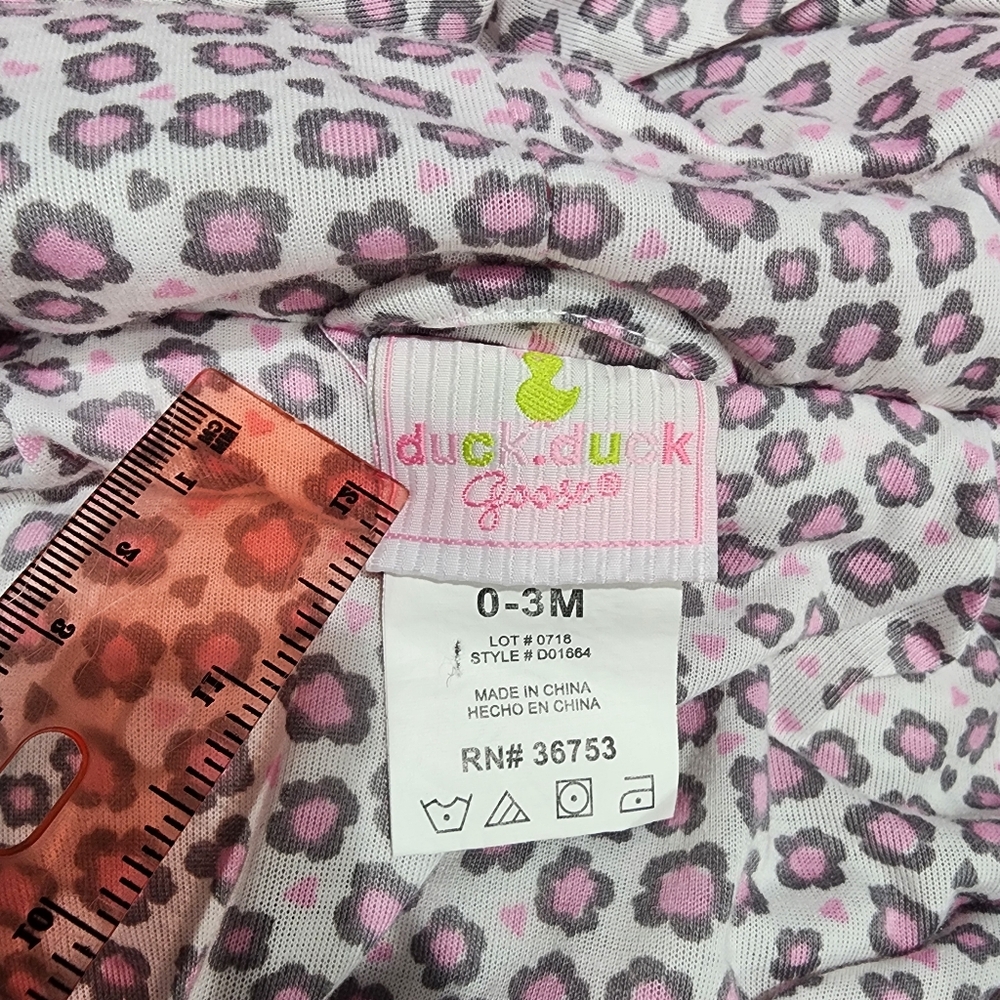 Duck.Duck Goose Girls Jumpsuit 0-3 Months - Picture 5 of 5